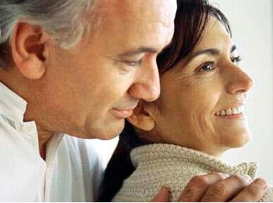 woman and man who have cured prostatitis
