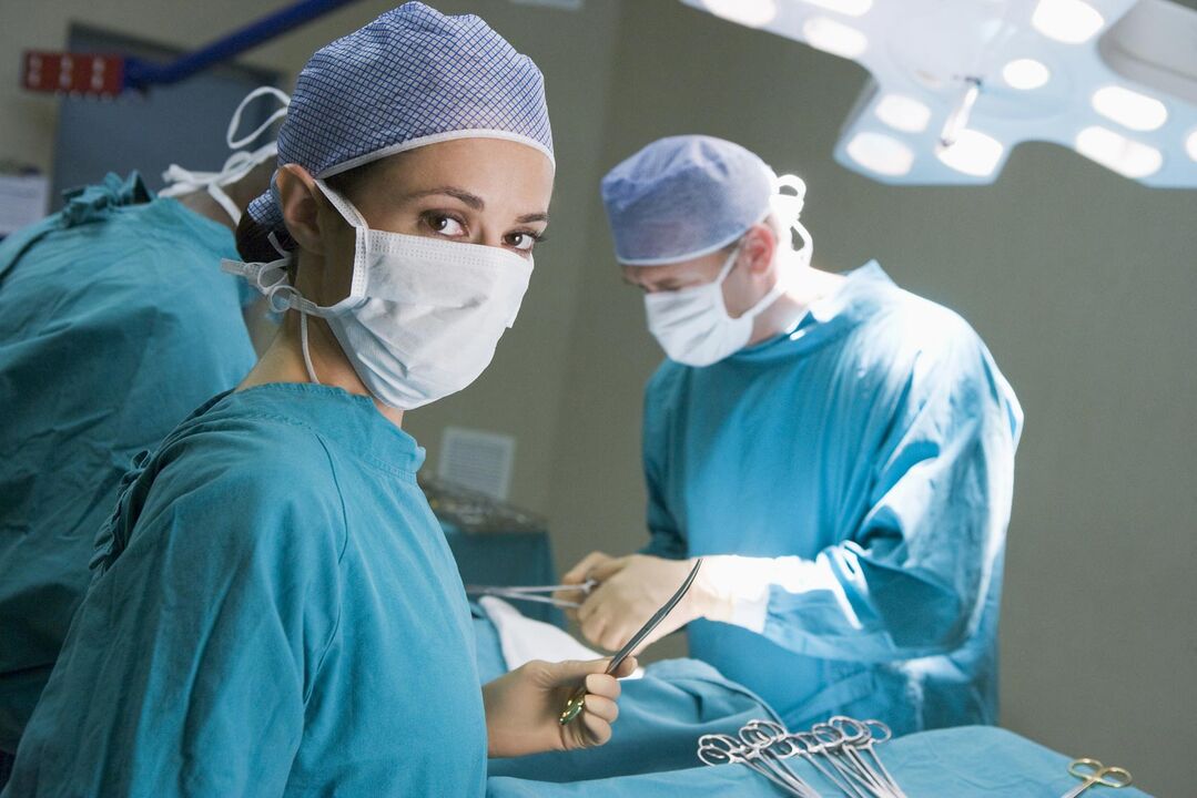 In some cases, stagnation of the prostate requires surgery