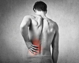 The back pain